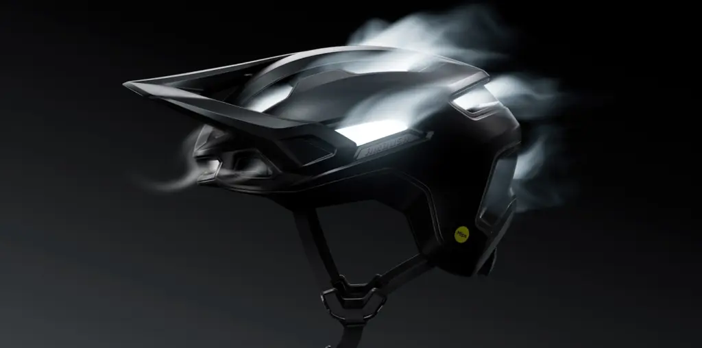 Descubre el nuevo Specialized Ambush 3: casco trail con AirCage, 4D Cooling, Mips® Air Node Pro y ajuste BOA® FS1. Cómpralo en thebike.es.