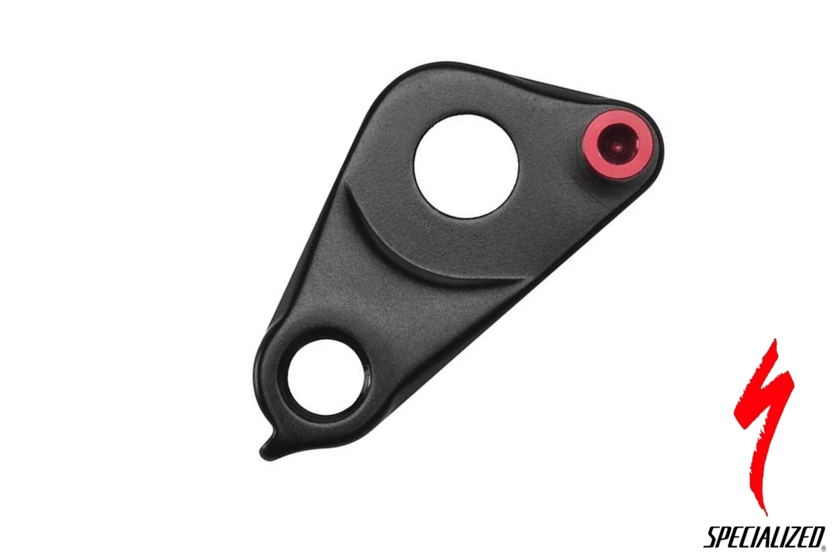 Compra la patilla de cambio Specialized Mountain 5 9892-4040 para cuadros MTB con eje pasante y rueda trasera 142+. Referencia sustituida por Amazinger 2.1 S172600003.