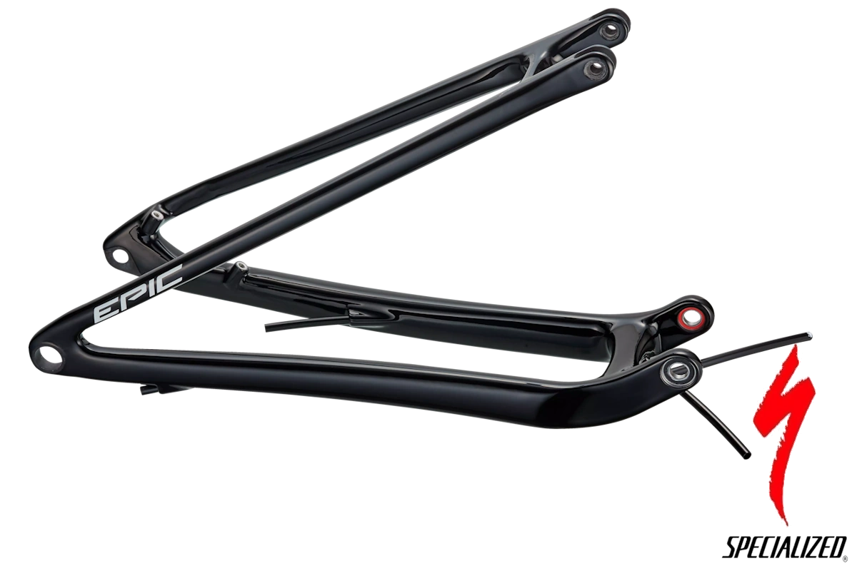 Repuesto original Specialized: vaina trasera de carbono FACT para Epic EVO (solo EVO). Boost 148x12, eje pasante