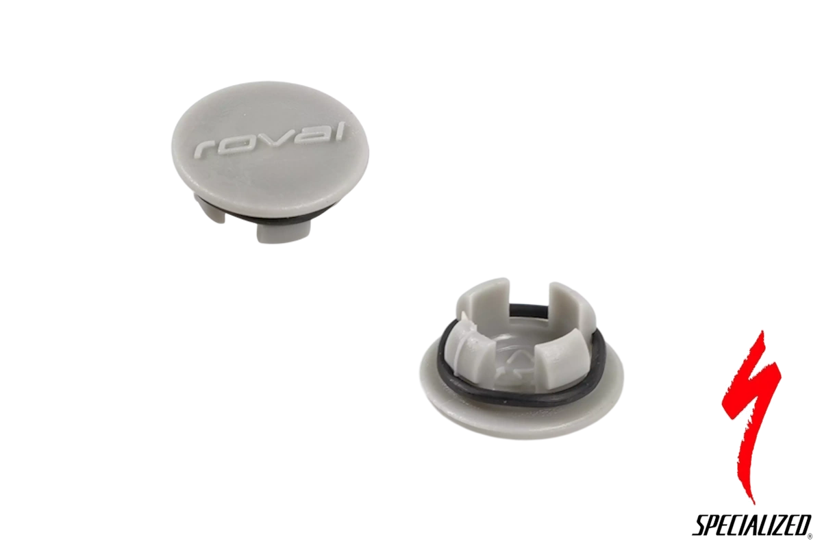 Tapones Specialized para orificios de radios en llantas de carbono Traverse SL 2015-2018. Alternativa ligera a la cinta de llanta. No compatible con cámaras.
