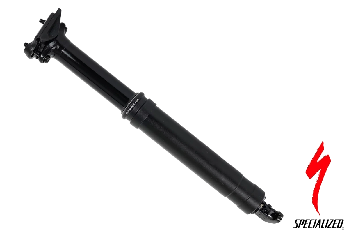 Compra la tija telescópica Specialized Tranz-X 34,9 mm con cableado interno y cartucho sellado. Disponible en 100, 125, 150, 170 y 200 mm de recorrido.