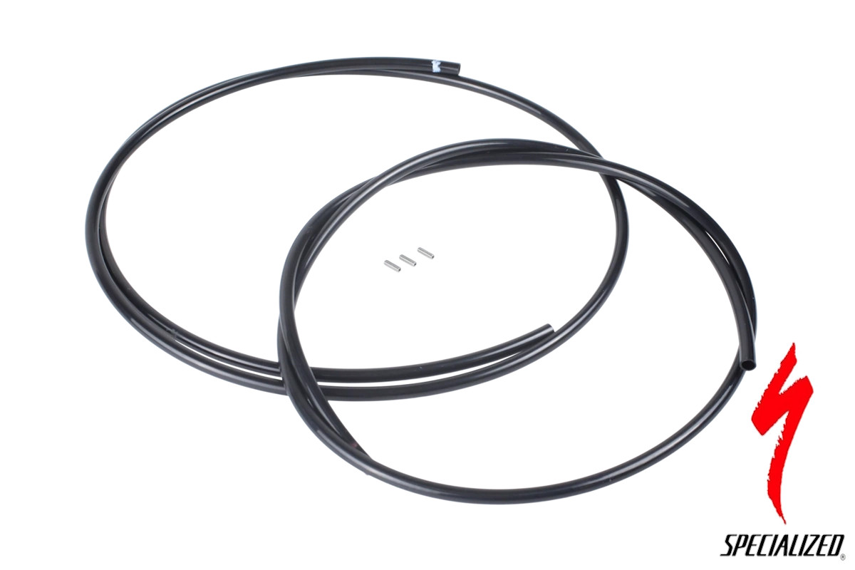 Compra el kit Specialized S184200064 de tubos guía de nylon para cableado interno. Compatible con cambio mecánico, freno trasero y tija telescópica en múltiples cuadros.
