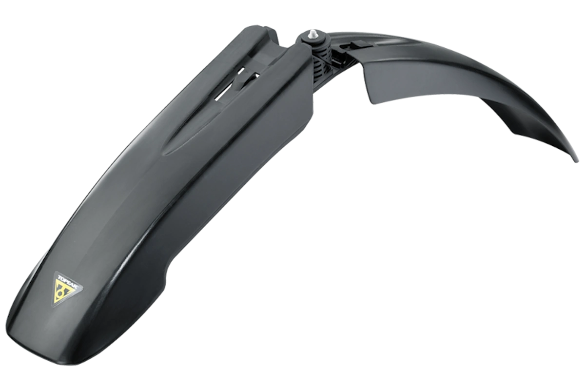Guardabarros delantero Topeak DeFender FX 279er negro para MTB 27.5 y 29 pulgadas neumáticos hasta 3 pulgadas - Quick Release ángulo ajustable