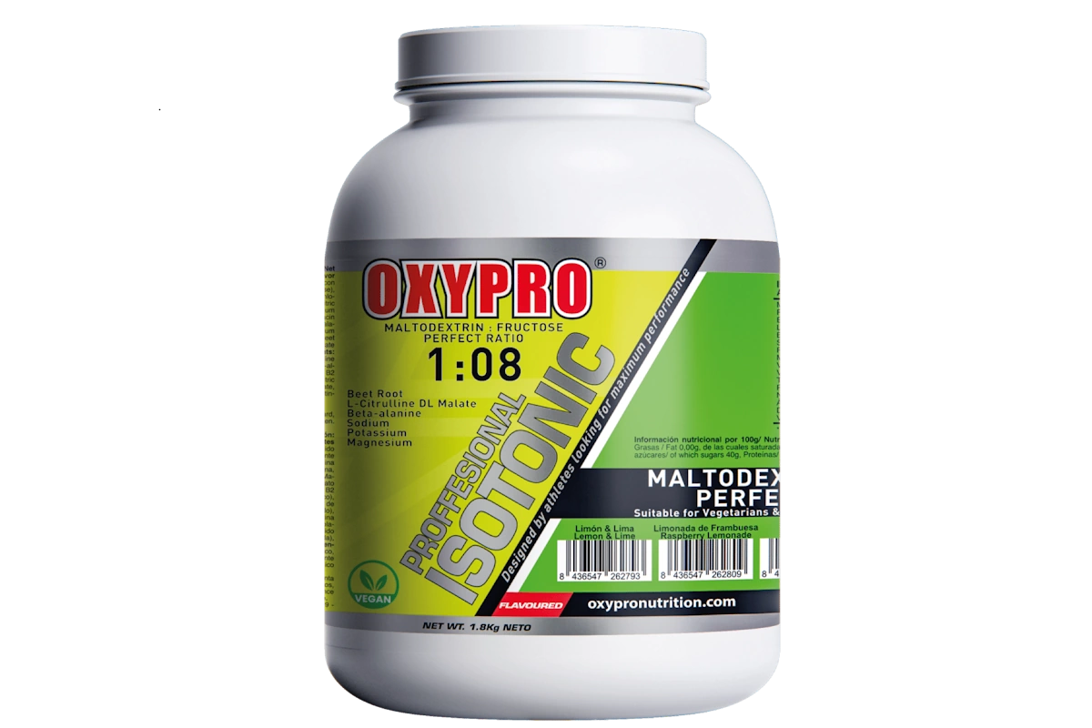 Bebida isotónica con ratio científico 1:0,8 maltodextrina-fructosa, Beet Root, L-Citrulina y Beta Alanina. Formulada para ciclistas que entrenan más de 90 minutos. Energía sostenida, hidratación precisa y recuperación real. Disponible en 750 g y 1,8 kg.