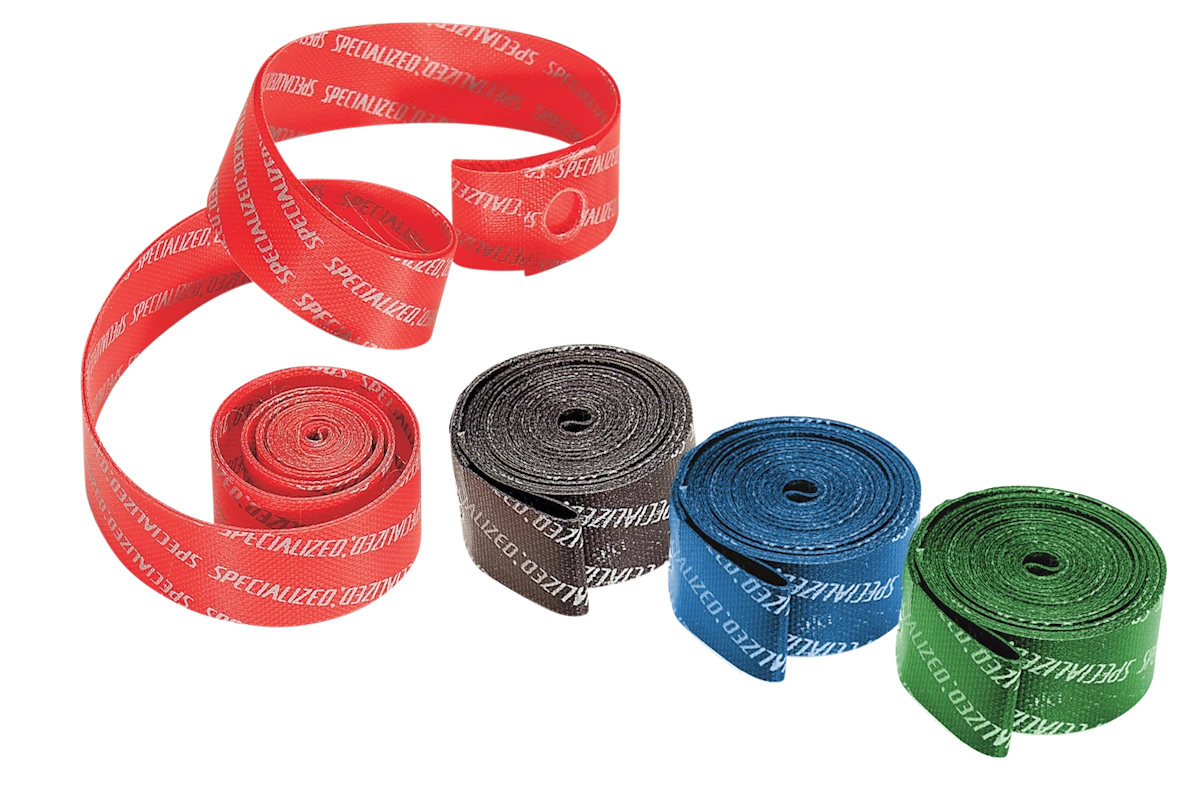 Specialized Rim Strip para cámara, diseñado para proteger la cámara frente al interior de la llanta. Recambio resistente con revestimiento PVB de nylon y ajuste preciso.