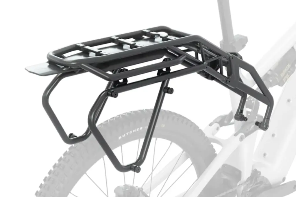 Portaequipaje Specialized Turbo Levo X trasero, overlanding e-MTB, sistema MIK