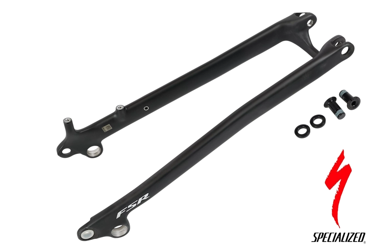 Vaina trasera carbono FACT Specialized Stumpjumper / Levo 2018 2019 2020 satin black white repuesto original
