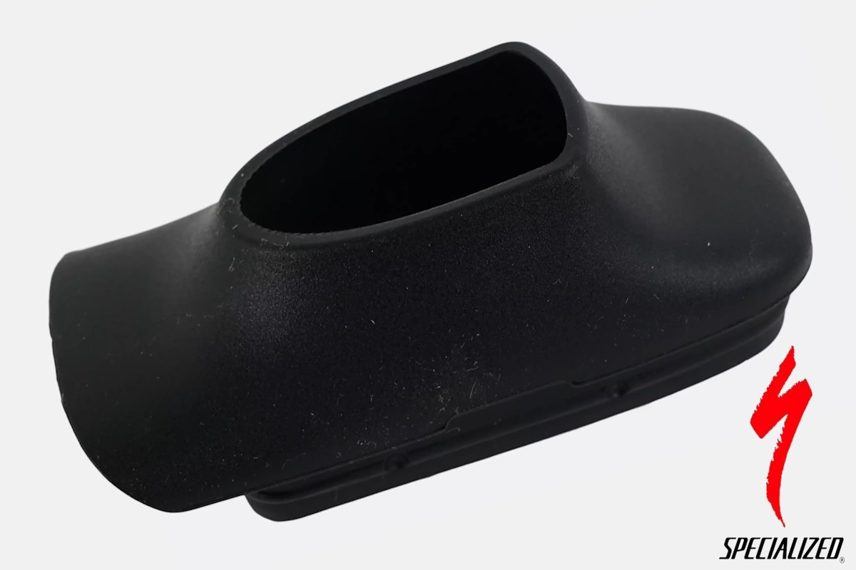 Funda de goma contorneada para tija sillín de la Roubaix SL8. Integración perfecta con el cuadro. Repuesto original Specialized SKU S199900095.