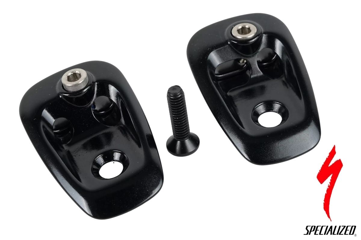 Kit guías salida cables 1x y 2x tubo diagonal aluminio negro Specialized S186500013 con tornillo de montaje incluido
