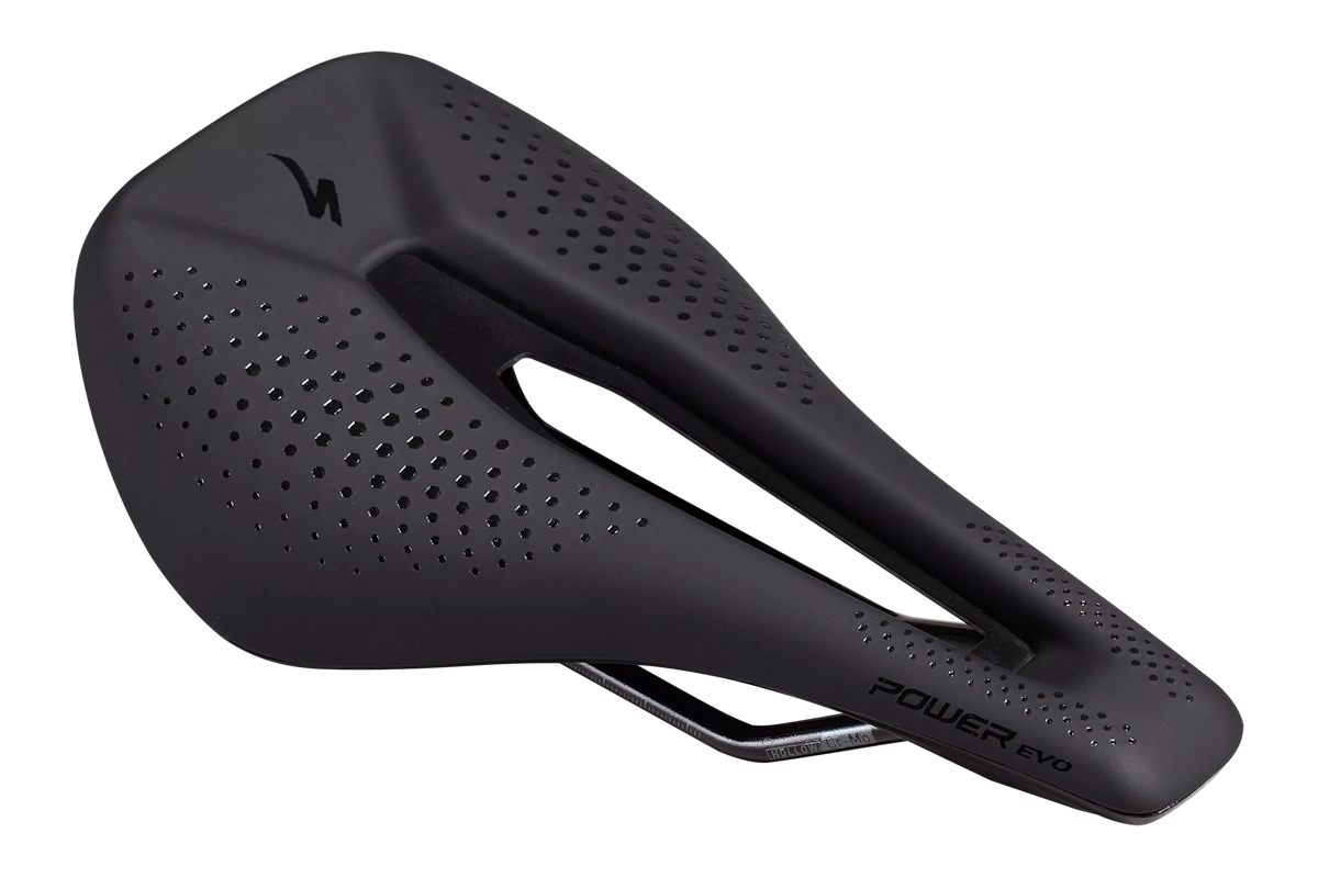 Sillín Specialized Power EVO Comp. Tecnología Body Geometry validada científicamente. Disponible en 143 mm y 155 mm. Envío y garantía oficial en thebike.es.