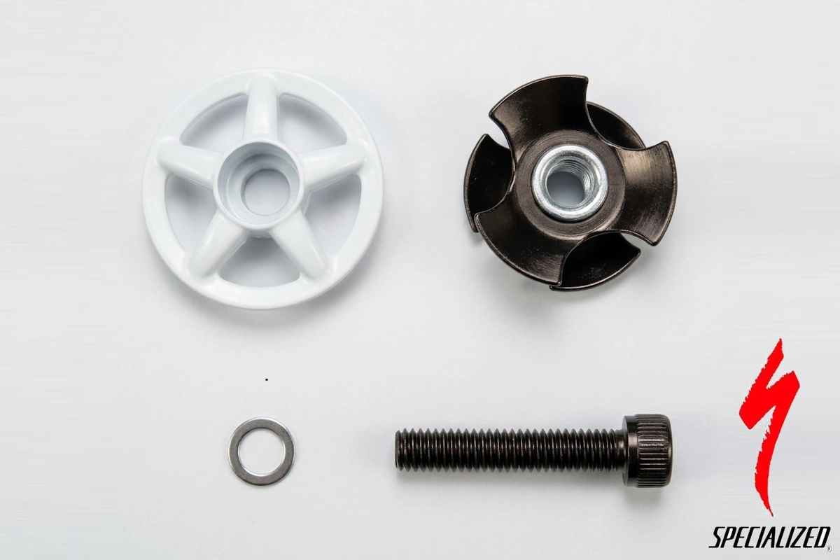 Conjunto tapón expansor dirección Specialized S102500013 estrella plástica cono expansor tornillo repuesto original