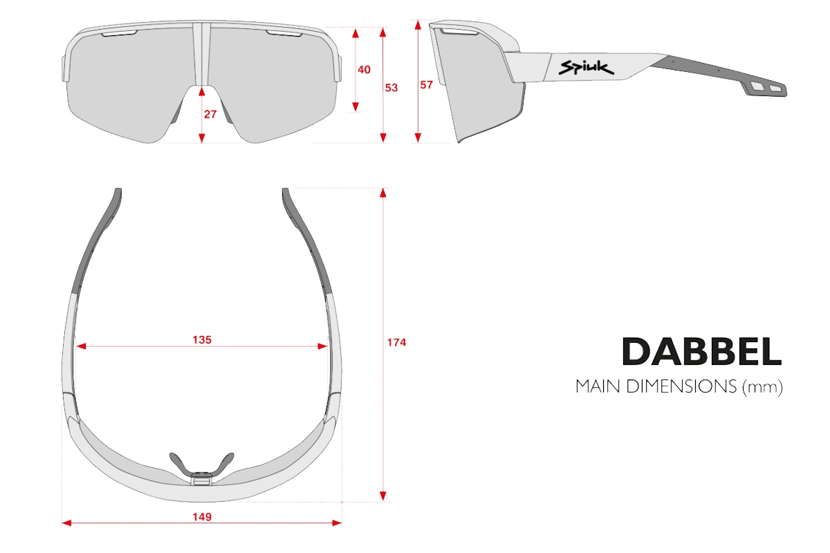 Gafas de ciclismo Spiuk DABBEL Lumiris® con doble lente y protección UV400 - Imagen 4