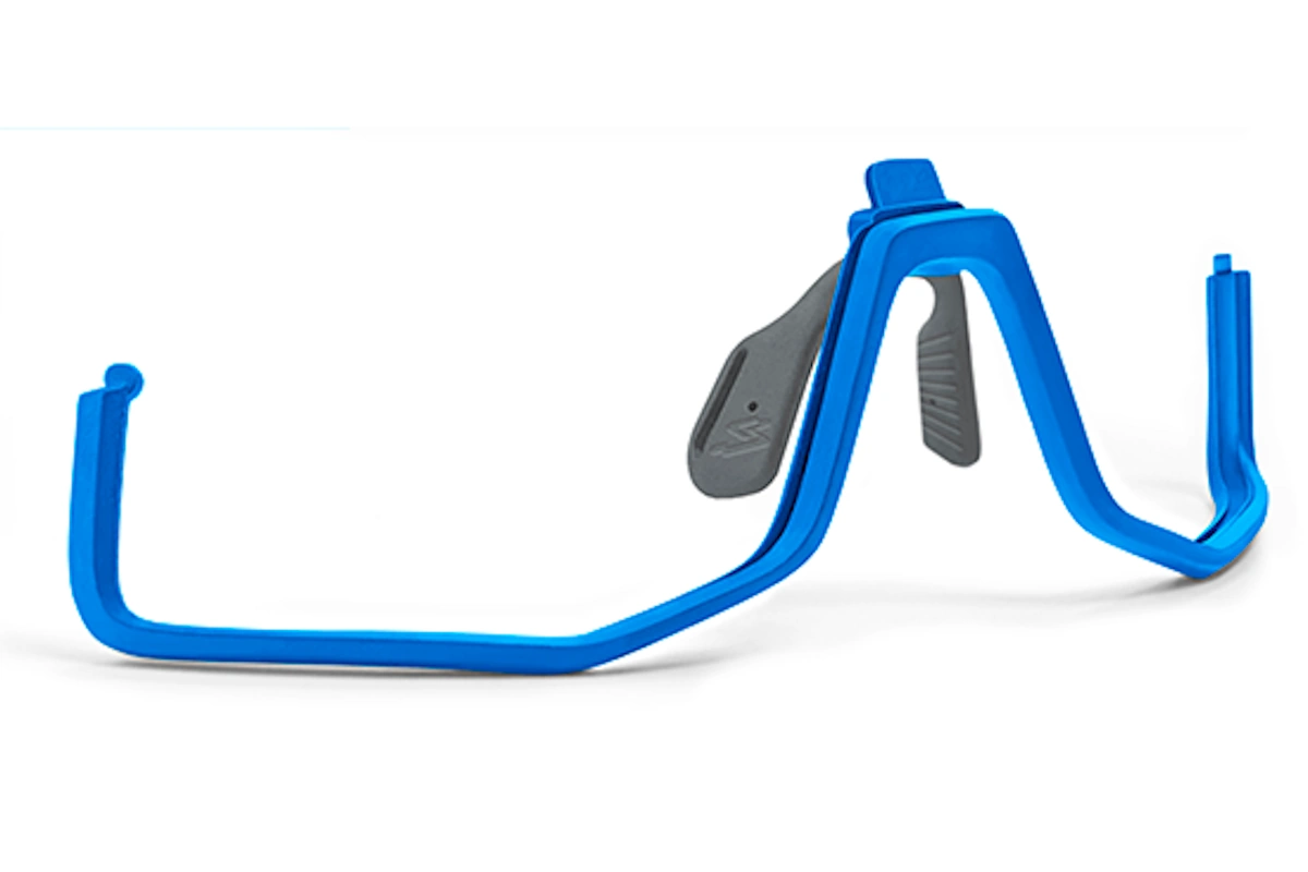Montura inferior azul para gafas Spiuk PROFIT V3