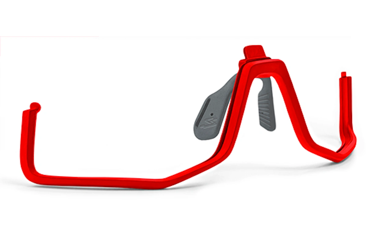 Montura inferior rojo para gafas Spiuk PROFIT V3