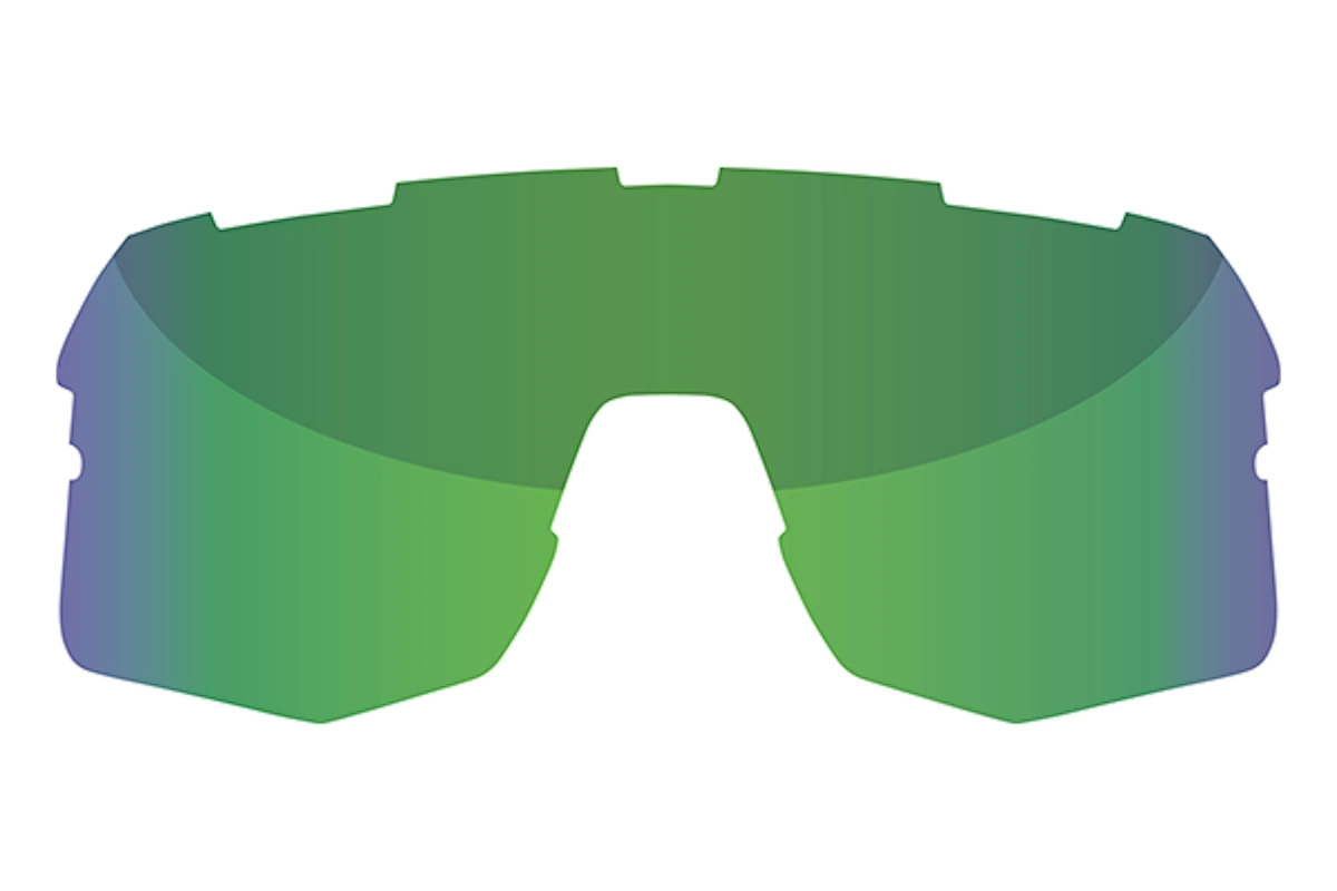 Pantalla espejo verde categoría 3 para gafas Spiuk PROFIT V3