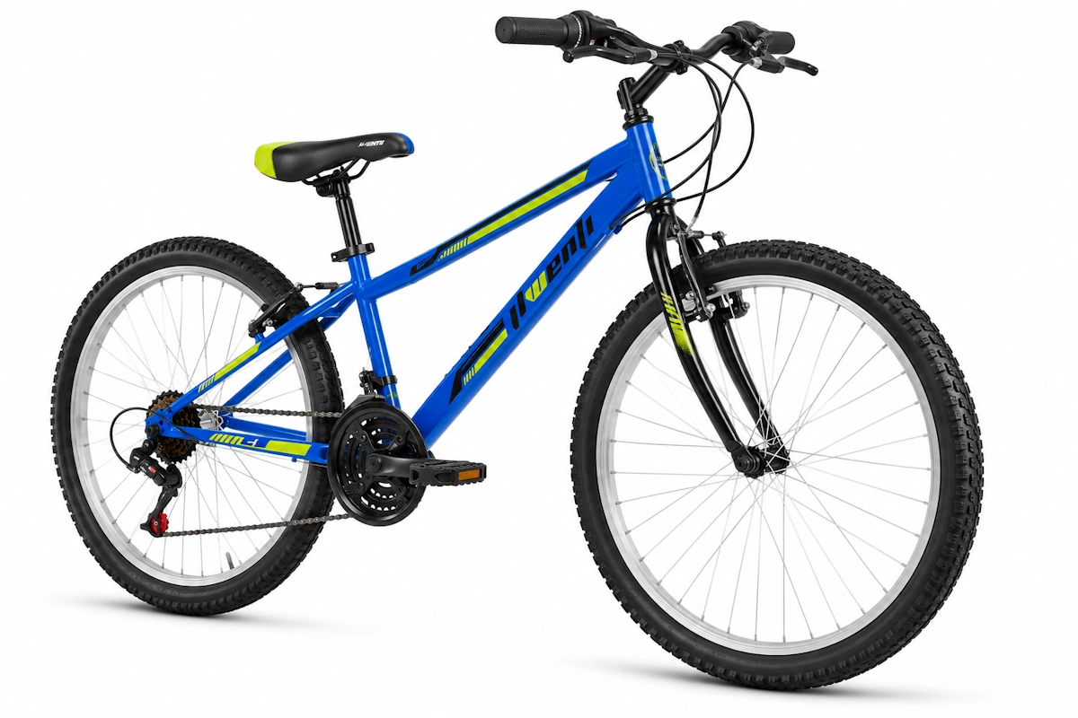 Bicicleta MTB 24" JL Wenti B300 Acero ECO Barra Alta 18V - Imagen 2