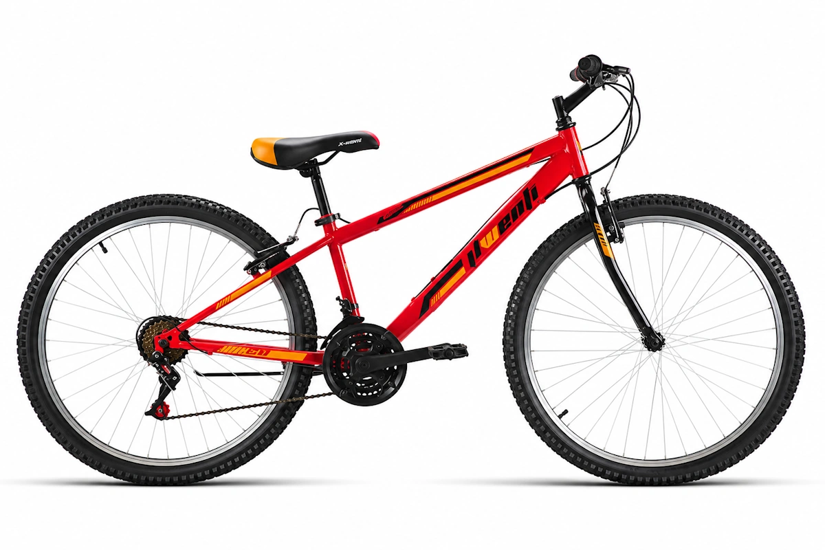 Bicicleta MTB 24" JL Wenti B300 Acero ECO Barra Alta 18V - Imagen 10