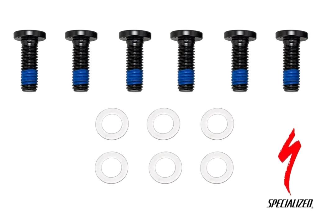 Kit S240500008 para montar el motor en Turbo Levo 4. Incluye 6 tornillos M8 y 6 arandelas