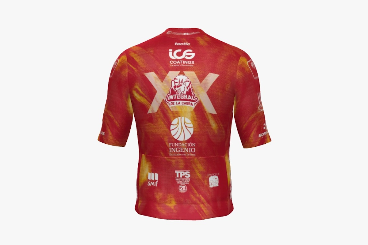 Maillot Integral de la Cabra 2026 vista trasera