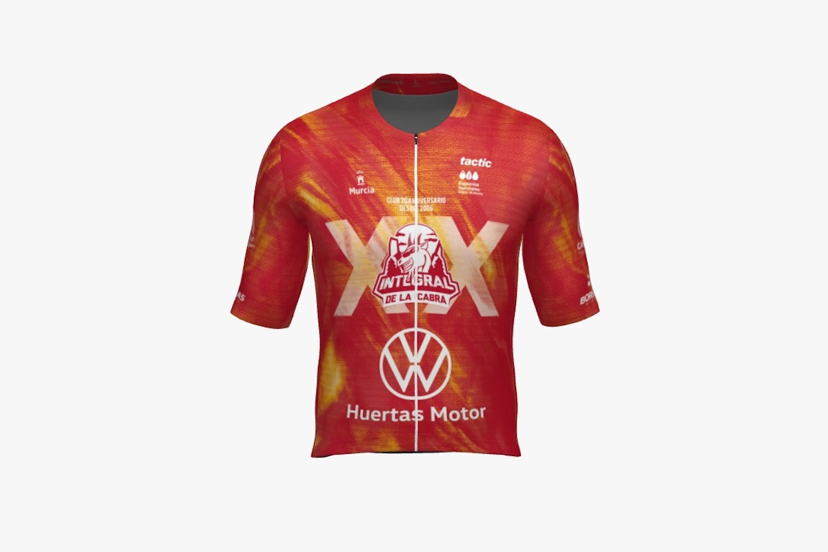 Maillot oficial Integral de la Cabra 2026 vista frontal