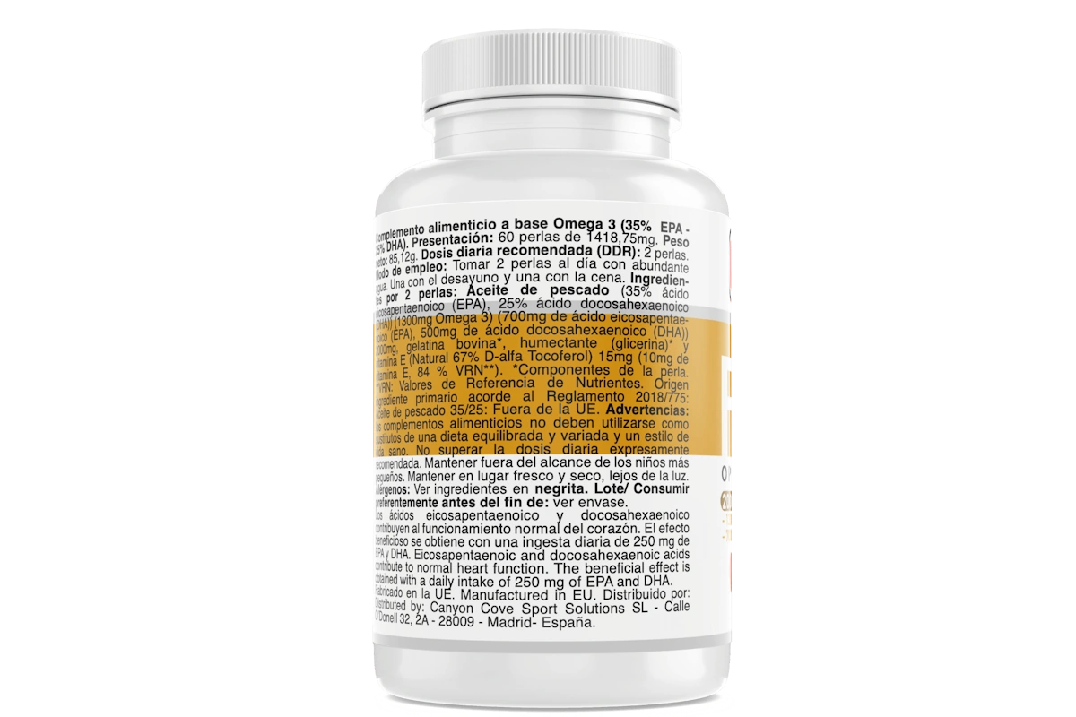 FISH OIL+ Omega 3 OXYPRO: 1300mg EPA y DHA - Imagen 2