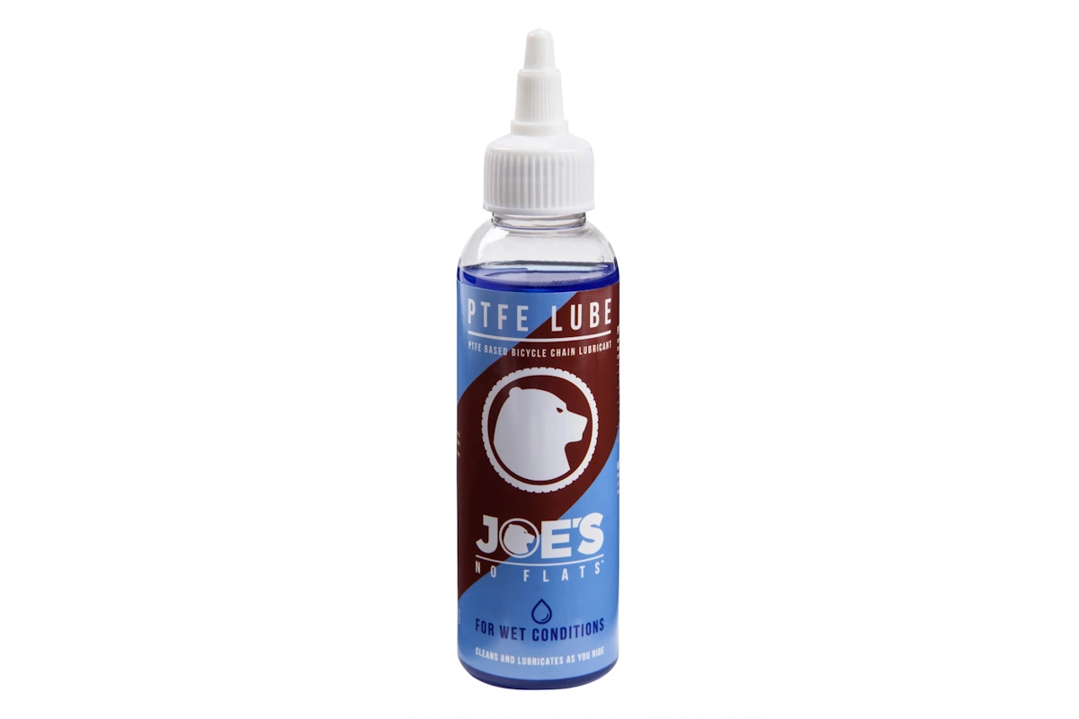Lubricante cadena Joe's No-Flats PTFE Teflón condiciones húmedas 125 ml 42034